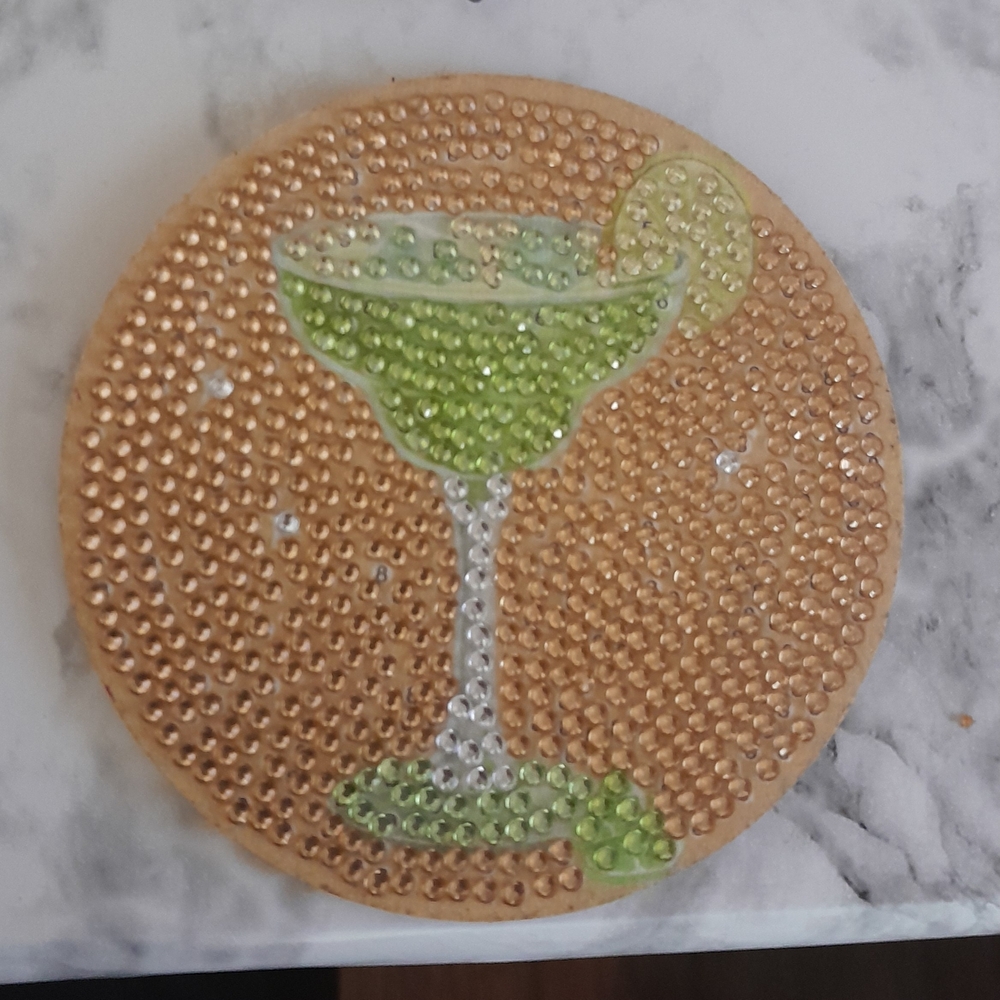 Colorful Cocktail Coaster Set - Picture 9 of 10